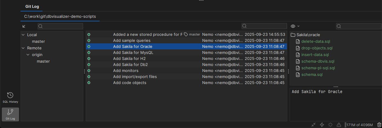 Git log